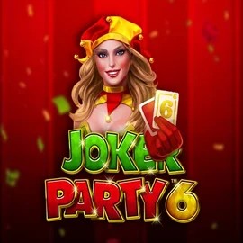 Joker Party 6 casino game by Greentube – featured logo at Betory Casino