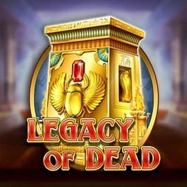 Logo of Legacy of Dead from Play'n GO at Betory Casino