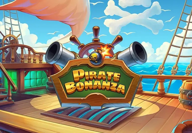 Pirate Bonanza Slot slot visual from Backseat Gaming available on betorys.co.nl